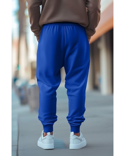 Alix Blue Alien Midweight Fleece Jogger Pant for men