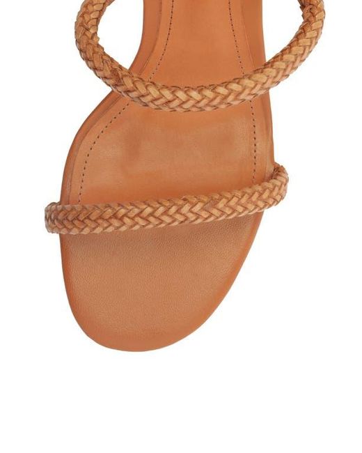 SCHUTZ SHOES Multicolor Taliah Woven Strap Kitten Heel Slide Sandal