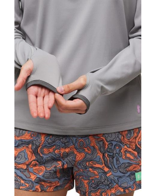 COTOPAXI Gray Sombra Long-Sleeve Sun Shirt