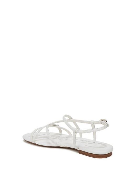 Circus by Sam Edelman White Rebecca Ankle Strap Sandal