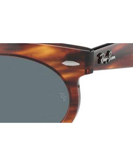Ray-Ban Multicolor Wayfarer 53mm Polarized Oval Sunglasses for men