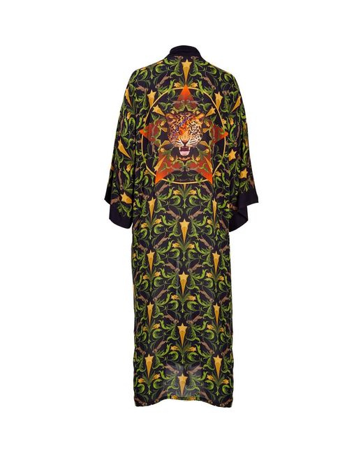 Henelle Green Duster Robe