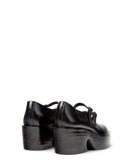 Camper Black Billie Platform Mary Jane
