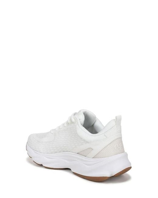 Ryka White Rezorb Max Walking Sneaker
