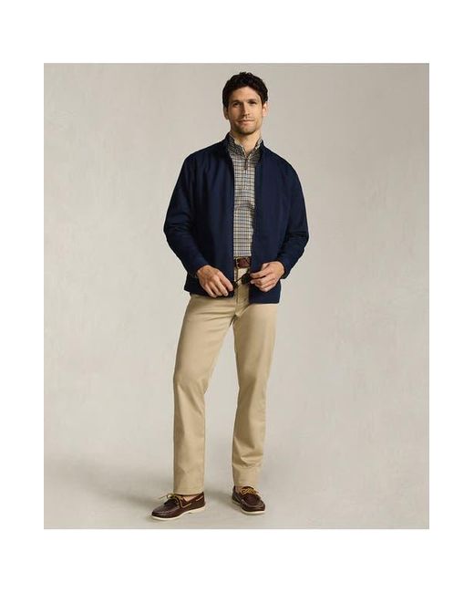 Lands' End Natural Travel Kit Comfort Waist Classic Fit Chino Pant for men