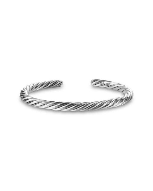 David Yurman Metallic Cable Cuff Bracelet