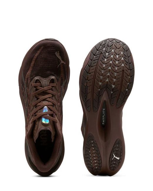 PUMA Brown Deviate Nitro 4 Running Shoe for men