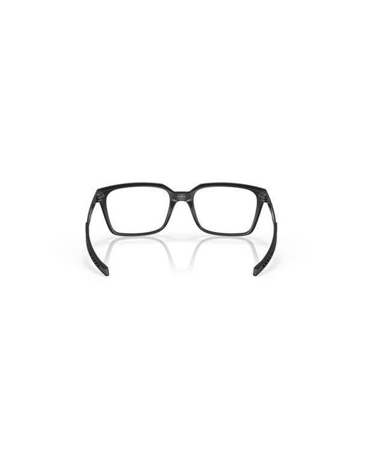 Oakley Black 53Mm Rectangle Optical Glasses for men