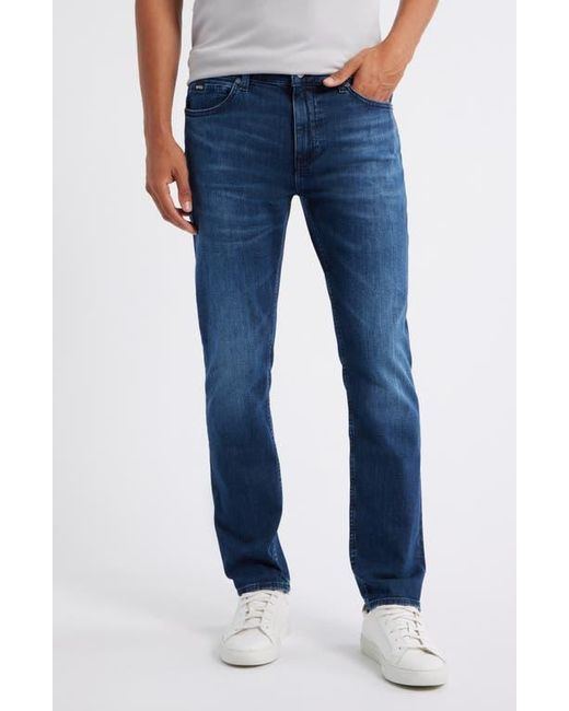 Boss Blue Delaware Slim Fit Jeans for men