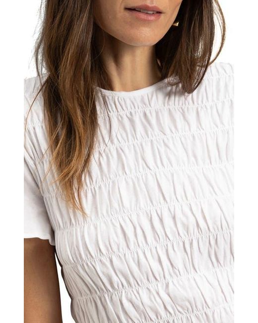 (取寄) サンクチュアリ レディース ベター トゥギャザー スモック トップ Sanctuary women Better Together Smocked Top White Better Together Smocked Top