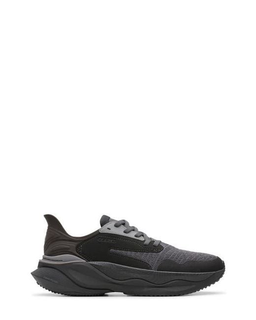 Clarks Black Pace Sneaker for men