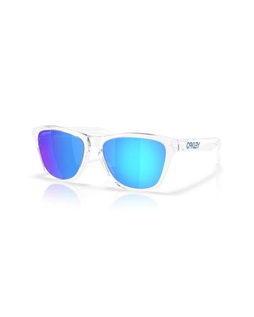 Oakley Blue Prizm Sapphire 53Mm Round Sunglasses for men