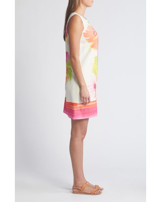 Tommy Bahama Pink Radiant Retreat Silk Shift Dress
