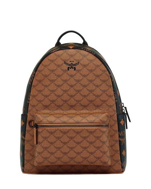 MCM Brown Stark Backpack for men