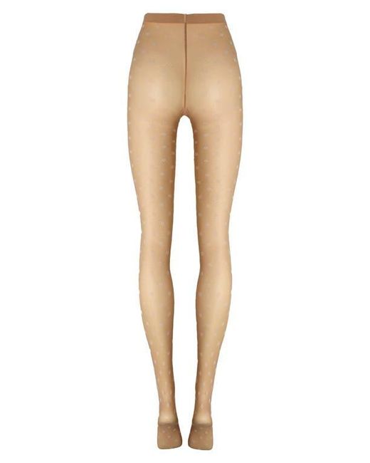 Wolford Natural Daisy Sheer Tights