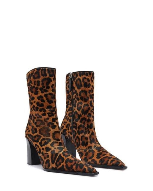 SCHUTZ SHOES Brown Raffaela Pointed Toe Bootie