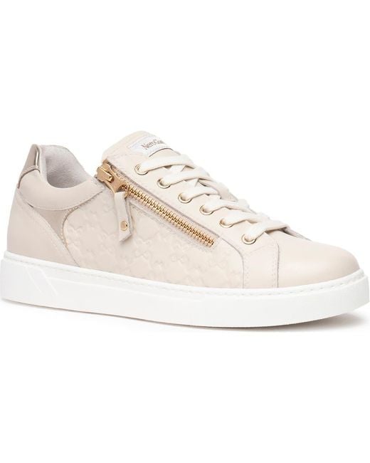 Nero Giardini White Side Zip Sneaker
