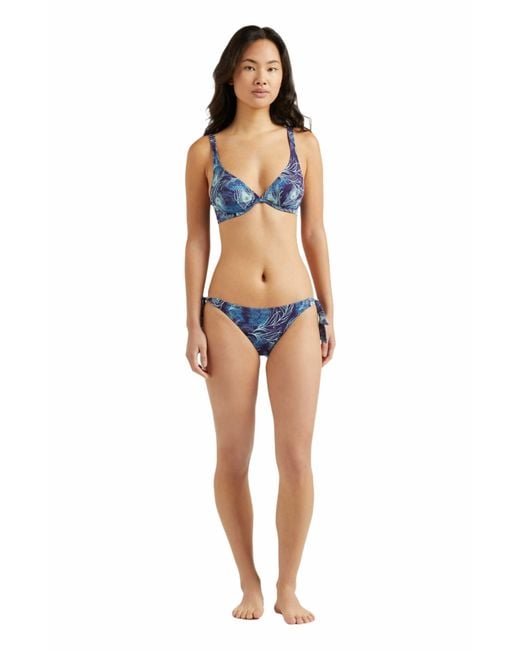 Vilebrequin White Holistarfish Triangle Bikini Top