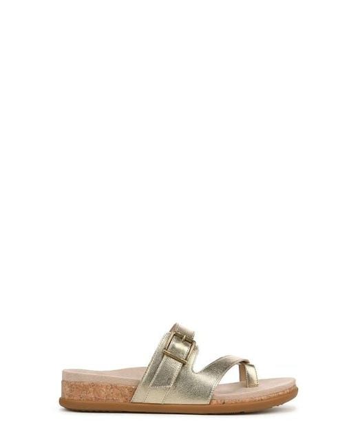 Vionic Metallic Carmela Platform Sandal