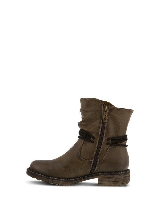 Spring Step Brown Kathie Bootie