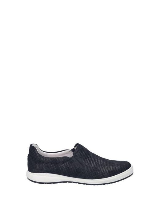 Josef Seibel Blue Caren Slip-On Sneaker