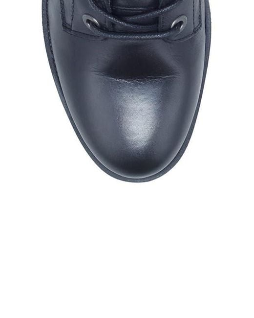 Miz Mooz Blue Juke Lace Up Bootie