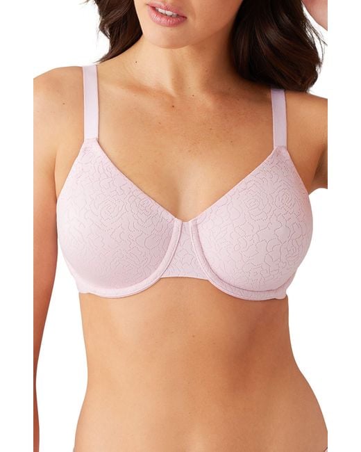 Wacoal Inside Job Underwire Bra in Purple | Lyst