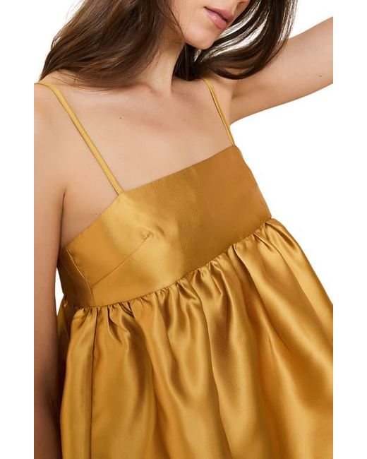 Solid & Striped Orange Yarden Satin Camisole