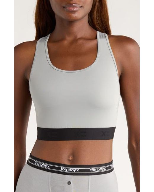 TOMBOYX Gray Racerback Compression Top