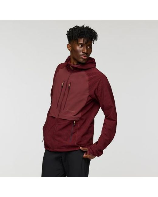 COTOPAXI Red Yermo Hooded Jacket for men