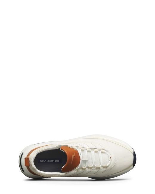 Wolf & Shepherd White Supercrossover Trainer Sneaker for men