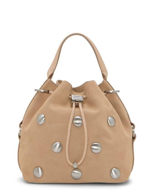 Vince Camuto Natural Pippa Stud Leather Bucket Bag