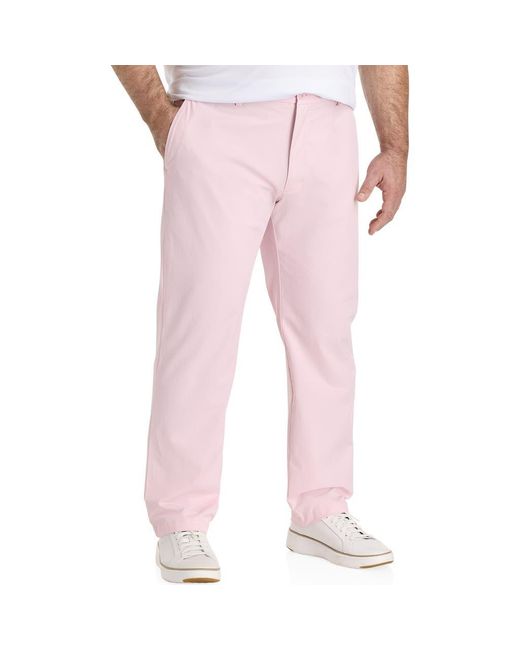 Vineyard Vines Pink Big & Tall On The Go Performance Pants for men