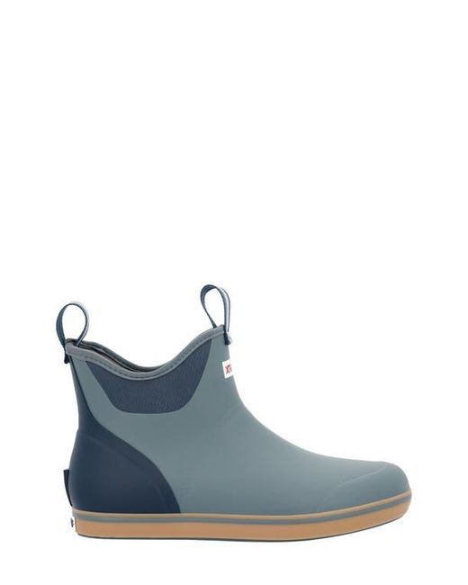XtraTuf Blue 6-Inch Ankle Deck Boot for men