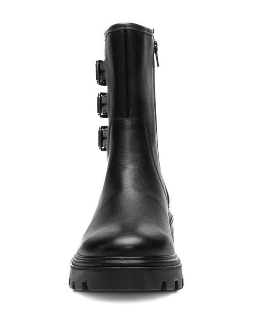 Ara Black Montpelier Combat Boot