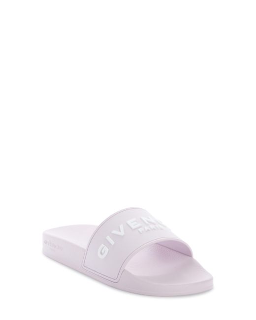 Givenchy Multicolor Logo Slide Sandal