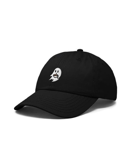 Alix Black Coffee Ghost Embroidered Hat