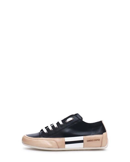 Candice Cooper Blue Rock Patch Metallic Sneaker