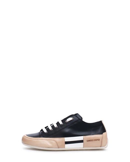 Candice Cooper Blue Rock Patch Metallic Sneaker