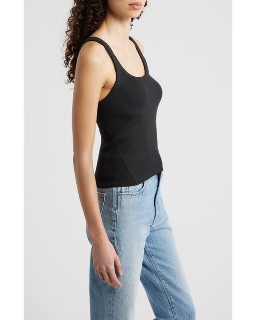 Rag & Bone Black The Essential Rib Tank