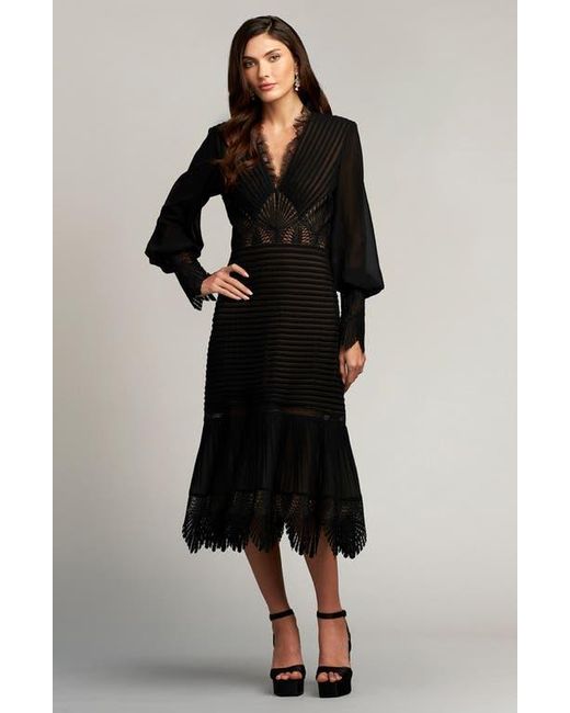 knee length dresses for ladies Tadashi Shoji AYV22896L
