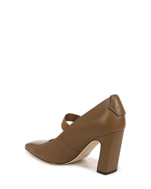 Sarto Brown Flexa Bria Square Toe Pump