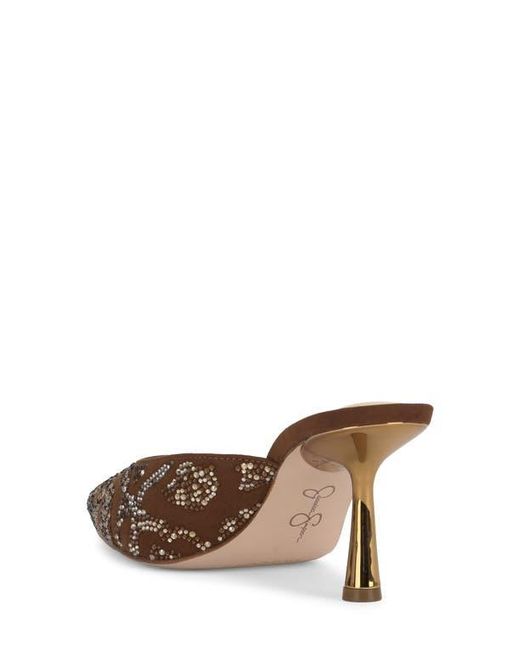 Jessica Simpson Brown Xia Mule