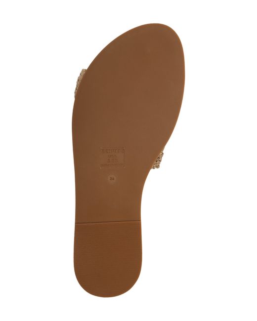 SCHUTZ SHOES Brown Cinna Slide Sandal