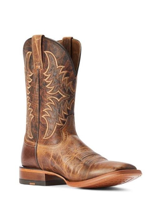 Ariat Brown Point Ryder Western Boot for men