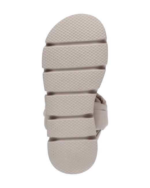 Steve Madden White Xandra Slingback Platform Sandal