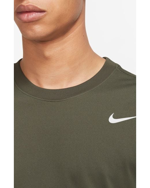 Nike Green Dri-fit Legend T-shirt for men