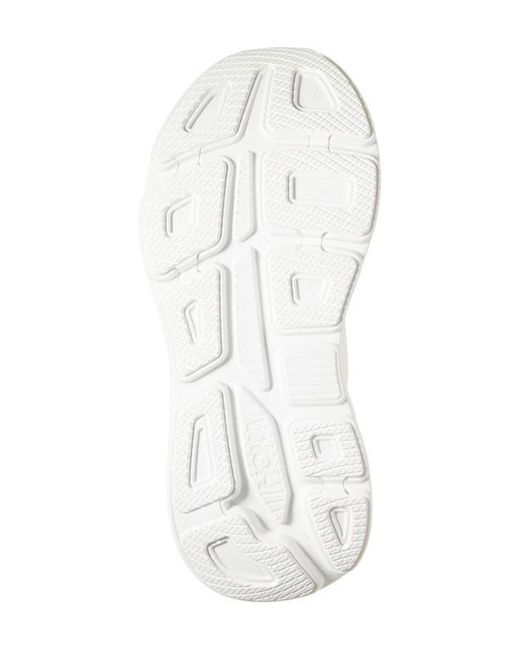 Hoka One One White Bondi 9 Running Shoe