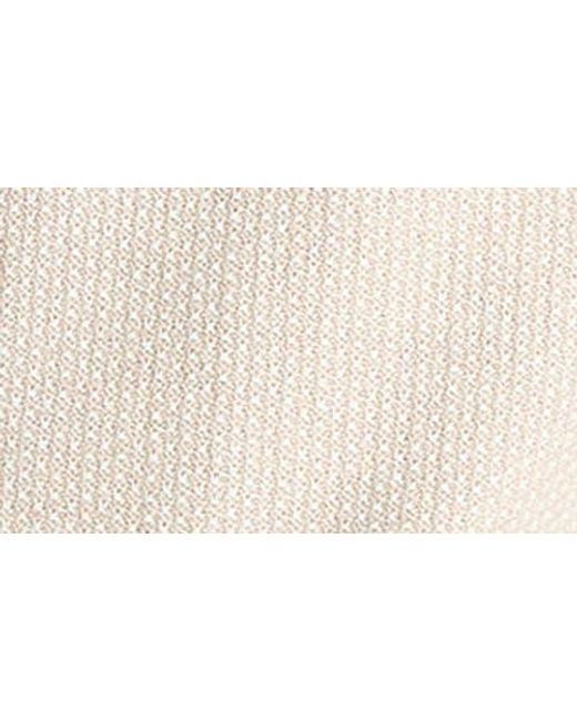 Vince Natural Geometric Jacquard Wool & Cashmere Quarter Zip Pullover for men