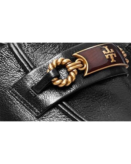 Tory Burch Black Perrine Mule
